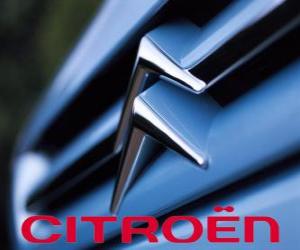 yapboz Citroën logo, Fransız marka otomobil